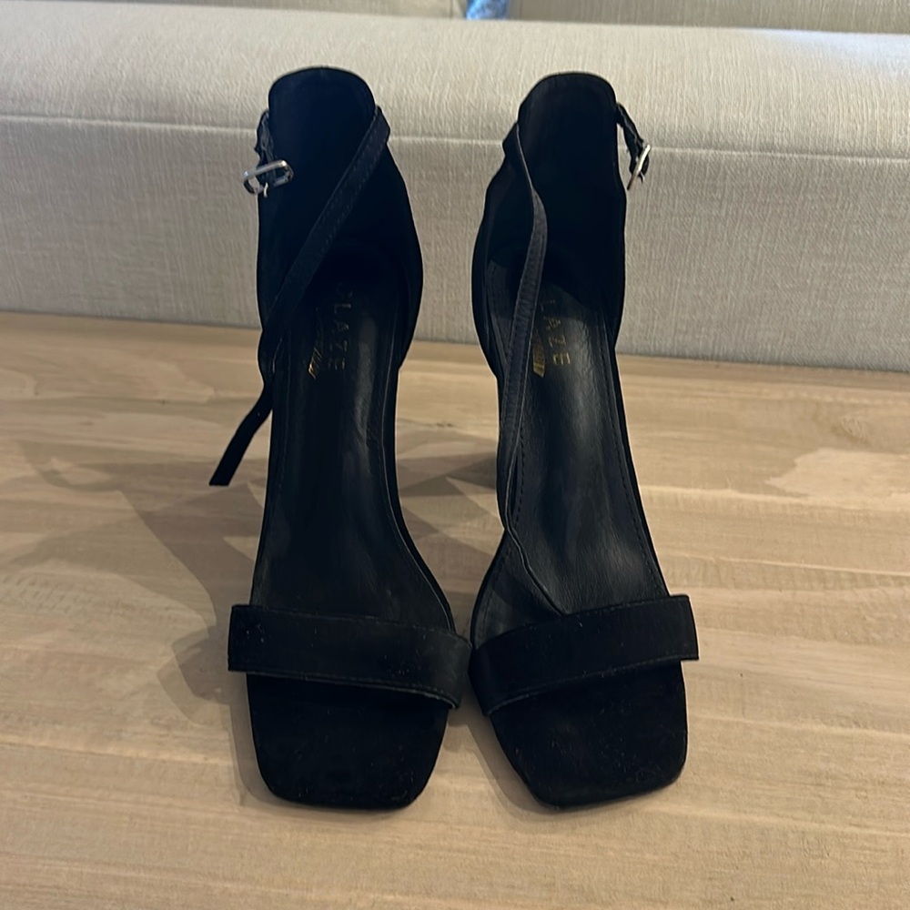 black heels